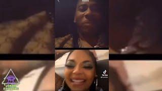 Ashanti clowns Nelly after he loses his tooth in Vegas