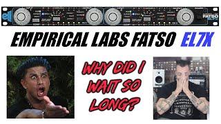 The FATTEST Analog Saturator: NEW FATSO EL7X (Hardware) MixbusTv in Depth Demo Review