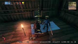 Valheim Live fighting with giant Troll in Black forest location