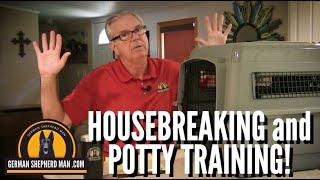 German Shepherd Puppy Housebreaking & Potty Training UPDATE!!!