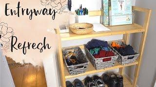 Cute Entryway Refresh | Organize With Me