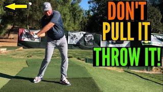 Throw the Clubhead OUT vs. Pulling the arms DOWN