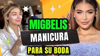 Migbelis Castellanos MUESTRA la manicura para el día de su boda