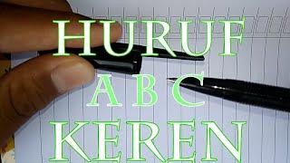 CARA MEMBUAT HURUF KEREN KREATIF | TUTORIAL #3