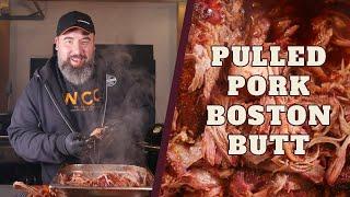 PULLED PORK BOSTON BUTT - Smoked juicy Money Muscle