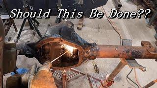 Axle Housing welding repairs