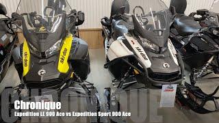 Chronique: Expedition LE 900 Ace vs Expedition Sport 900 Ace