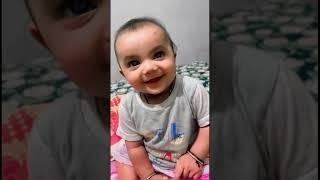 Cute baby vs monkey #comedy #funny #monkey #funnymonkey #video #funny #vairl