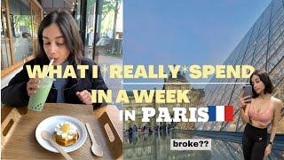 How much i spend in a week in Paris | Student life