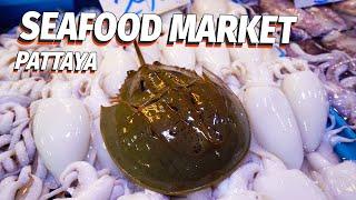 Fresh Seafood Market in Pattaya Thailand