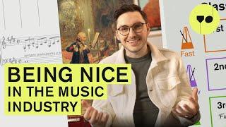 BE NICE - the MOST IMPORTANT THING in the music business! + Correction episode on tempo