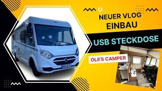 Olii's Camper/#VLOG20/Einbau USB Steckdose in unserem Carado I447 (Carola)