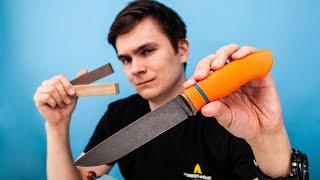 Какую сталь выбрать для ножа и как ее точить?