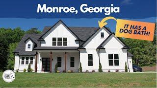 STUNNING 2 Acre Luxury Home | 4 bed 4 bath 3,500 sqft | Monroe Georgia Real Estate