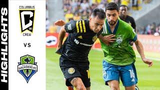 HIGHLIGHTS: Columbus Crew vs. Seattle Sounders FC | August 21, 2021