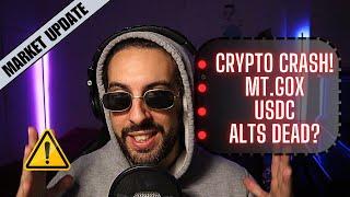 ΚΑΤΑΡΡΕΥΣΗ ΤΩΝ ΚΡΥΠΤΟΝΟΜΙΣΜΑΤΩΝ | Mt.Gox, USDC | Crypto Market Update #60