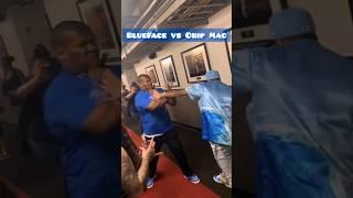 When Rapper BlueFace fights Crip Mac backstage  @mmahomie #viral #westcoastradio