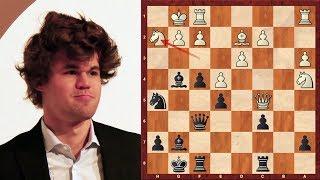 Dynamic Attacking Chess: How to attack the King! Caruana vs Magnus Carlsen Tata Steel (2015)