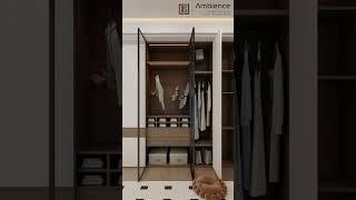 Our luxurious and functional wardrobes are designed to transform #DSAmbience #WardrobeDesign