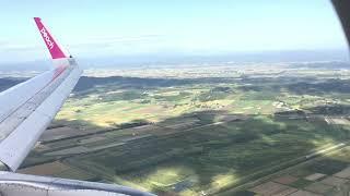 Landing at Shinchitose airport