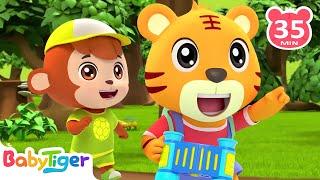 Are We There Yet？+ More BabyTiger Animal  Song for Kids & Nursery Rhymes