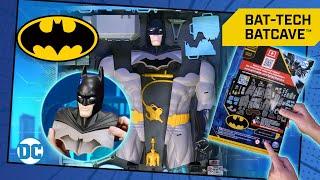 How to assemble the TRANSFORMING BAT-TECH BATCAVE!