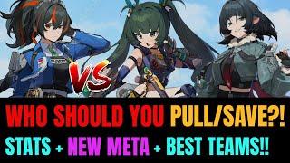 Zhu Yuan Vs Qingyi Vs Jane Doe LIMITED BANNER Guide! | Who Should You SKIP & Who To Pull