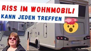 Unglaublich  Frankia Wohnmobil hat Riss | Luxus und Kulanz? Augen auf, das kann jedem passieren!