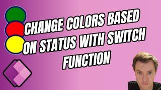 Change Colors based on Status with Switch Function - Power Apps