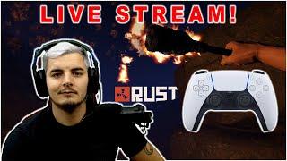 Rust Console Edition on Playstation 5 — live Steam!