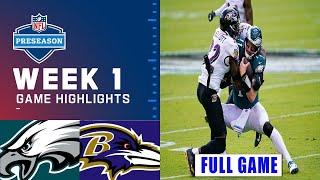 Philadelphia Eagles vs Baltimore Ravens FULL GAME WEEK 1 | NFL PreSeason 2024 | NFL Highlights Today