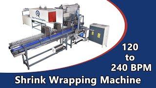 120 to 240 BPM Fully Automatic Shrink Wrapping Machine -from AIM TECHNOLOGIES