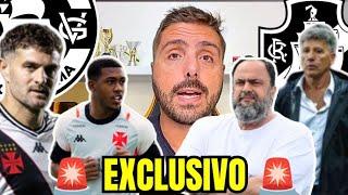 NICOLA TRAZ ATUALIZAÇÕES SOBRE A SAF DO VASCO | REUNIÃO MARCADA | RYAN VENDIDO? VEGETTI | E MUITO+