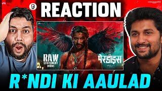 The Paradise Glimpse : RAW STATEMENT - Hindi | Nani | Srikanth Odela | Anirudh | REACTION BY RG