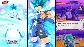 NEW Super Saiyan Blue Shallot TRANSFORMATION CUTSCENE & GAMEPLAY| DB Legends STORY