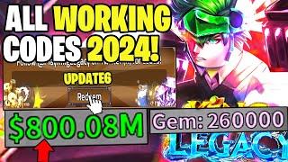 *NEW* ALL WORKING CODES FOR KING LEGACY IN APRIL 2024! ROBLOX KING LEGACY CODES