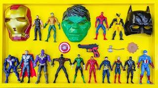 AVENGERS SUPERHERO STORY, BATMAN VS SPIDERMAN, SPIDERMAN BLACK VS CAPTAIN AMERIKA, IRONMAN VS HULK