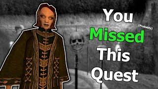 You (Probably) Missed This Quest When You Played Morrowind - Morrowind Artifact Guide