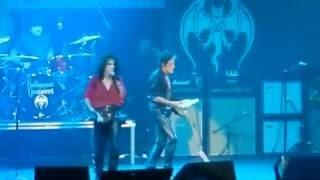 Hollywood Vampires - Joe Perry Smashes a Guitar "My Generation" - July 8 2016