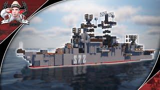Minecraft: Cold War Admiral Vinogradov | Udaloy-Class Anti-Sub Guided Missile Destroyer Tutorial