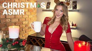 COZY CHRISTMAS ASMR | Cute Bartender comforts you