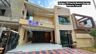 Explore Unique 10 Marla House Design Style in Bahria Town Overseas Block  Islamabad