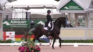 Kasey Perry Riding the Grand Prix Special in Wellington Florida