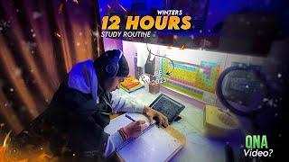 Late-Night Winter Study Grind | JEE 2025 Aspirants " #studyvlog