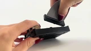 Vilros Raspberry Pi 5 Compatible Aluminum Alloy Case - Passive & Active Cooling Installation Guide
