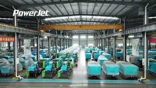 A Corner View of Powerjet Plastic Machinery Workshop