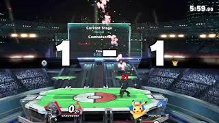 SSBU - At0micPunk (Pikachu) vs. Str8Edge (Ganondorf) (Arena Match)
