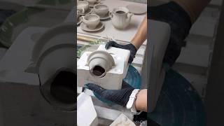 Авторский фарфоровый чайник #handmade #фарфор #леанза #творчество #посуда