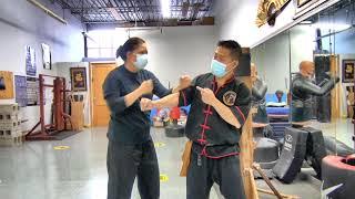 BASIC wooden dummy | Wing Chun training