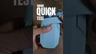 DRONE QUICK TEST